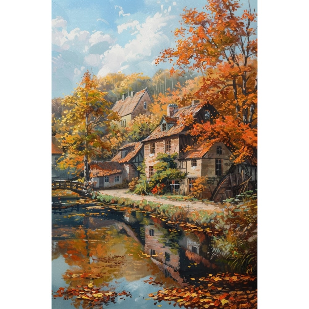 Flemish Landscape Canvas