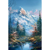 Thumbnail for Landscape Canvas with Water