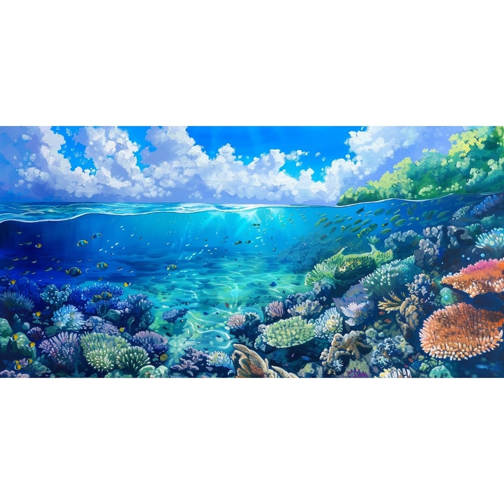 Under the Sea Painting Canvas