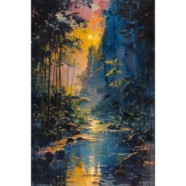 Colour Landscape Acrylic Canvas