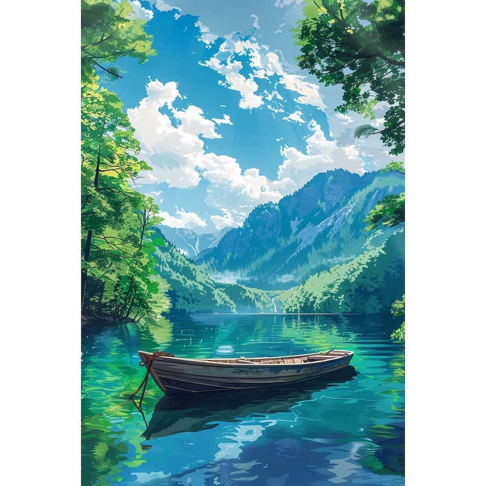 Zen Landscape Canvas