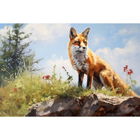 Thumbnail for Fox Acrylic Canvas