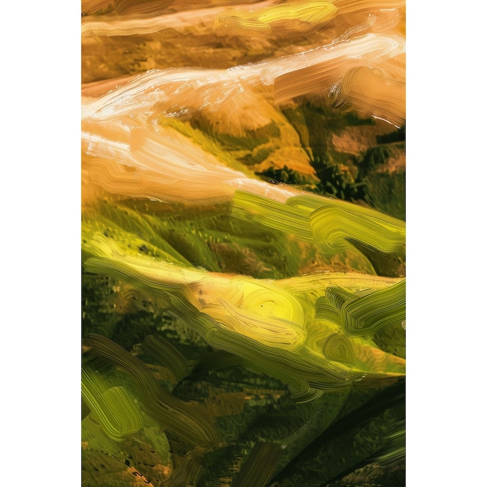 Abstract Acrylic Landscape Canvas