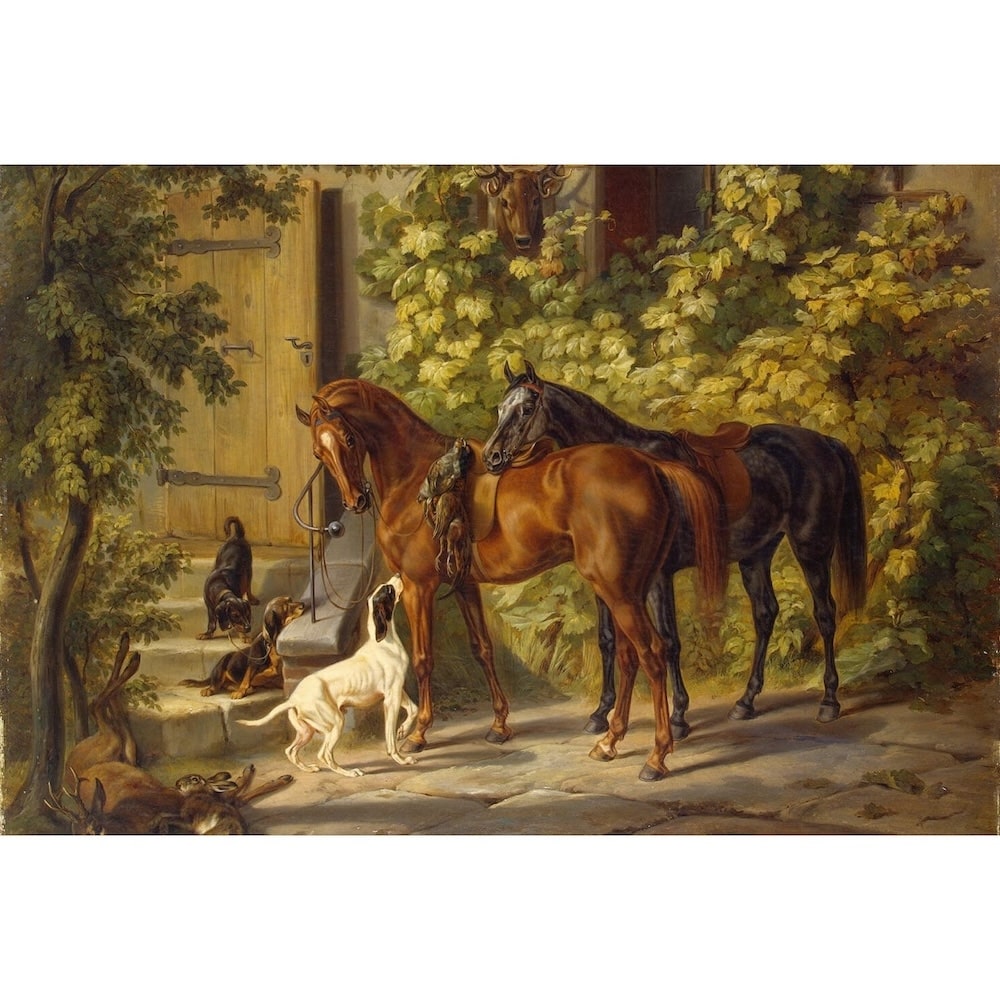 Famous Horse Canvas