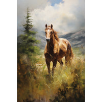 Thumbnail for Horse Canvas Painting