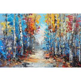 Abstract Art Landscape Canvas