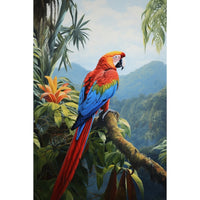 Thumbnail for Parrot Canvas on Canvas