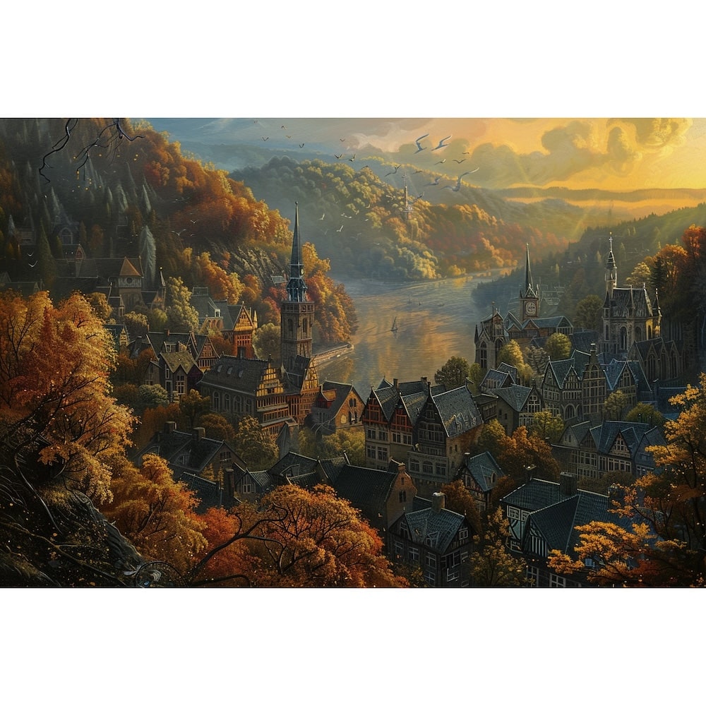 19th Century Landscape Canvas