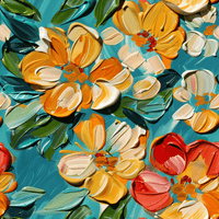 Thumbnail for Flowers Knife Canvas