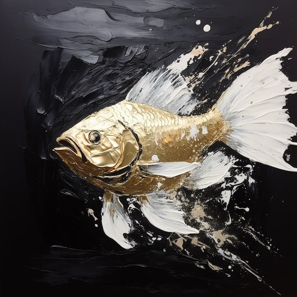 Modern Fish Canvas