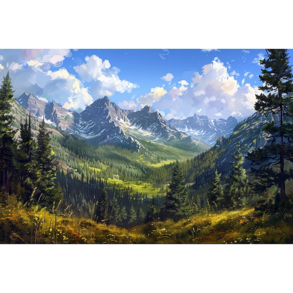Classic Landscape Canvas