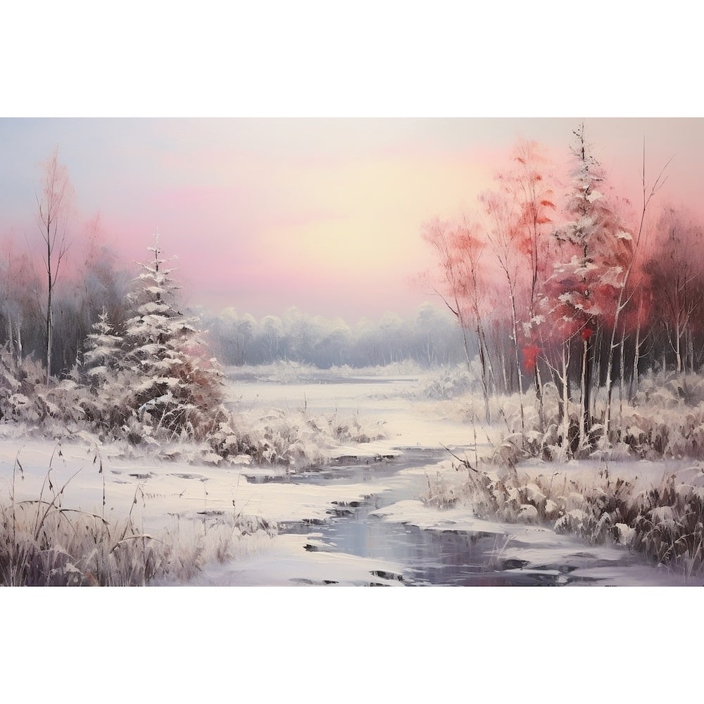 Winter Landscape Canvas