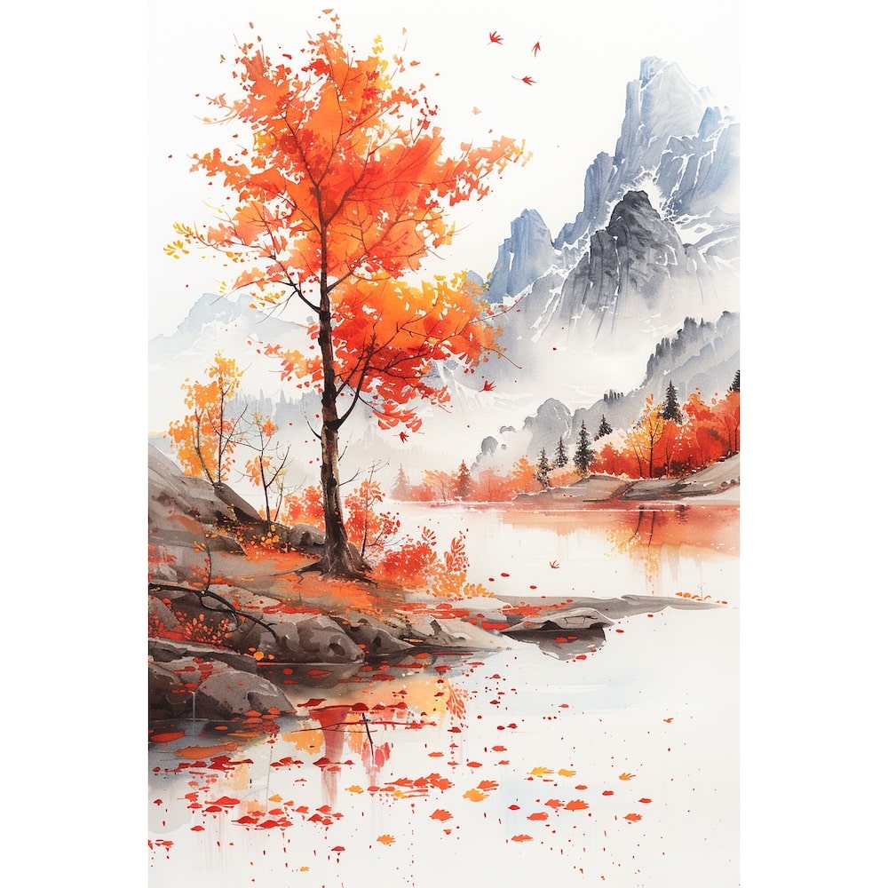 Minimalist Landscape Canvas