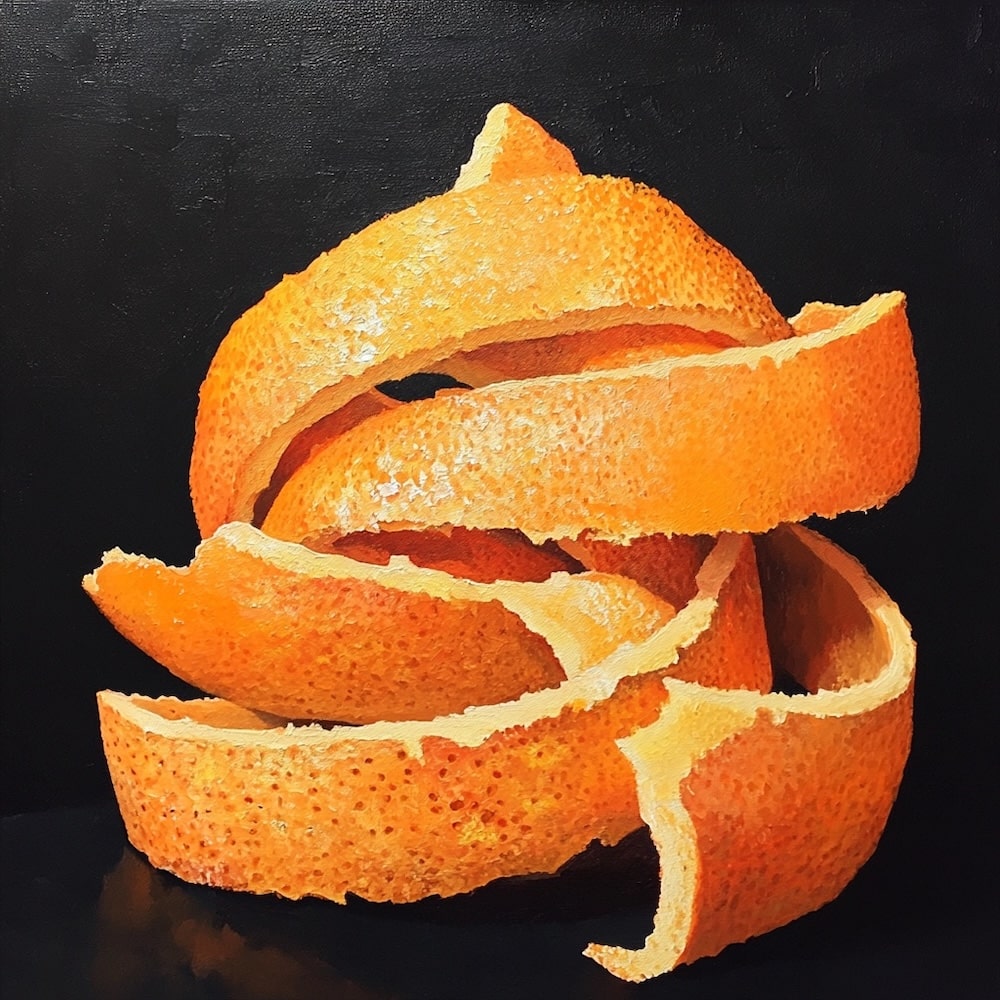 Orange Zest Canvas