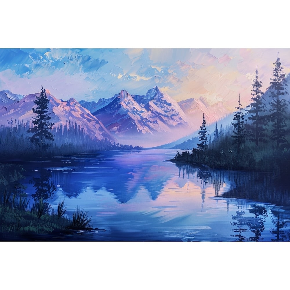 Acrylic Landscape Painting Canvas