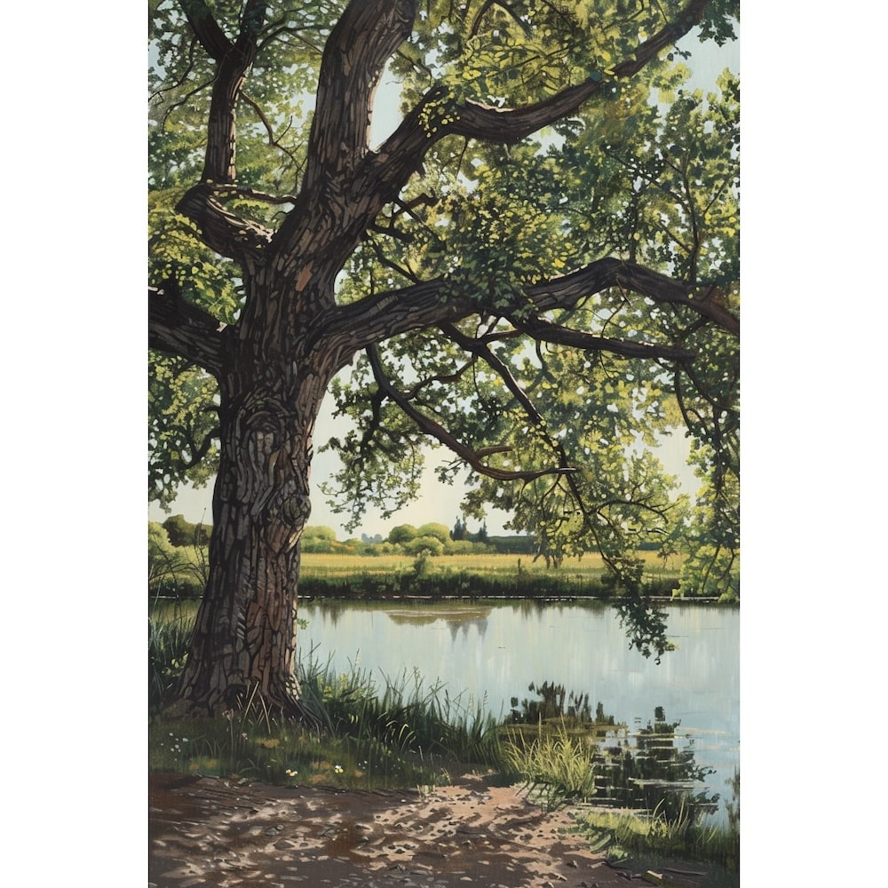 Trees Oil Canvas