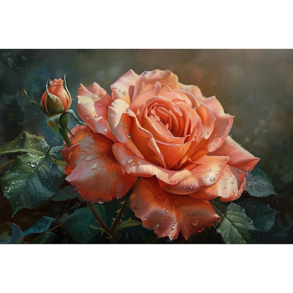 Rose Flower Canvas