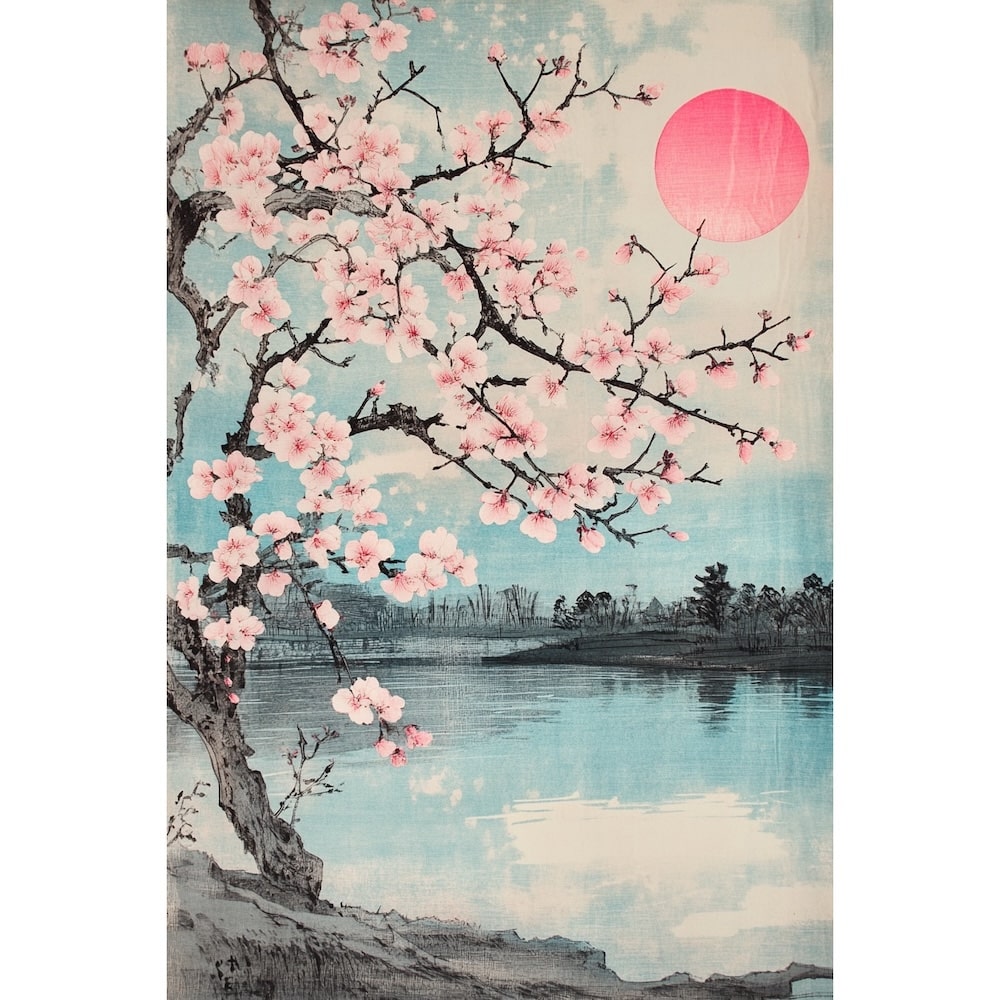 Sakura Cherry Blossom Canvas
