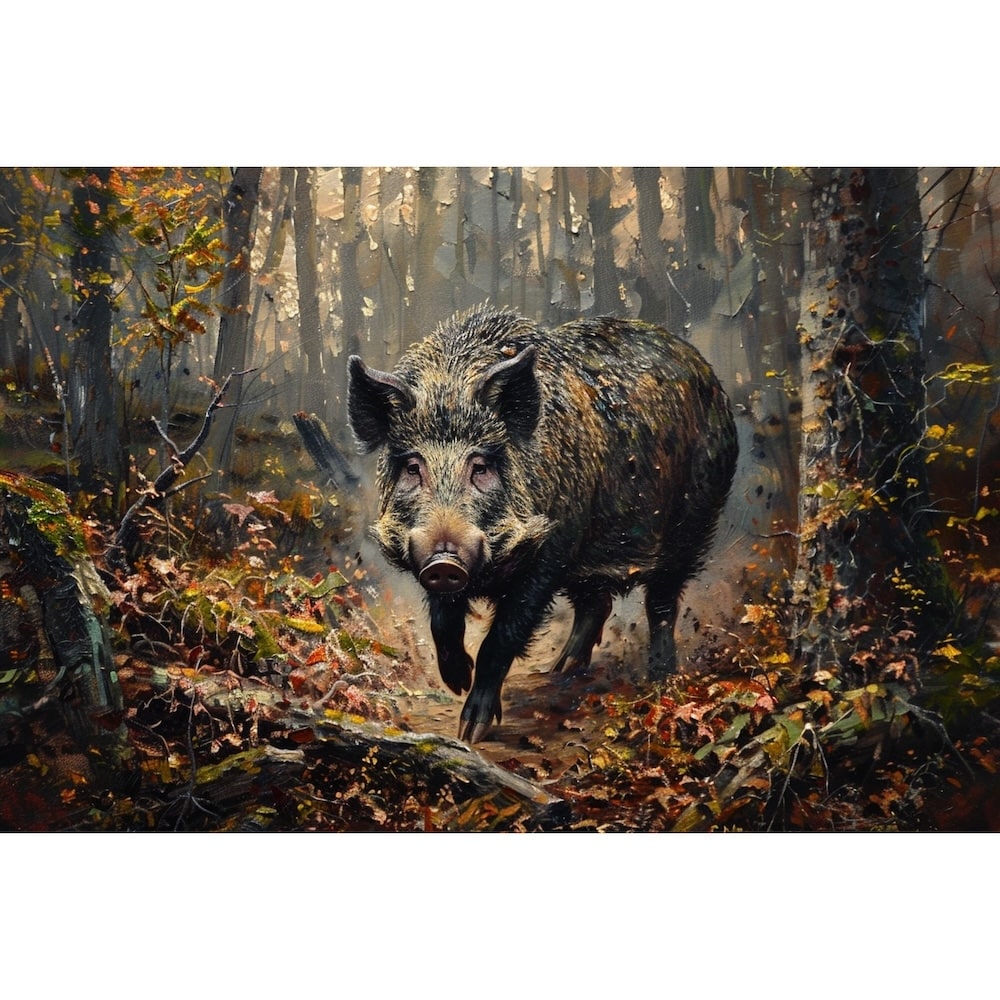 Boar Canvas