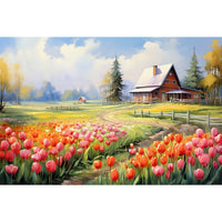 Thumbnail for Tulip Farm canvas