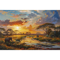 Thumbnail for Safari Landscape Canvas
