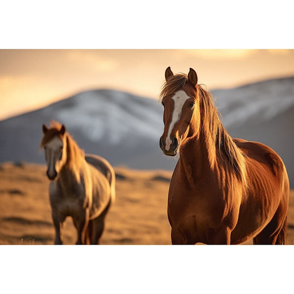 Painting Picture of Horses