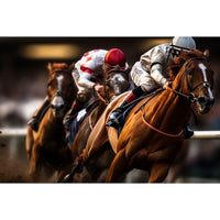Thumbnail for Horse Racing Painting Canvas