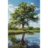 Thumbnail for Lake with Trees Canvas