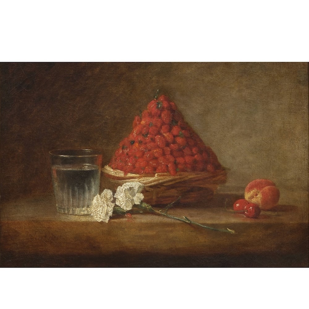 Famous Strawberry Canvas