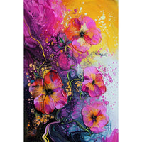 Thumbnail for Modern Flower Art Canvas