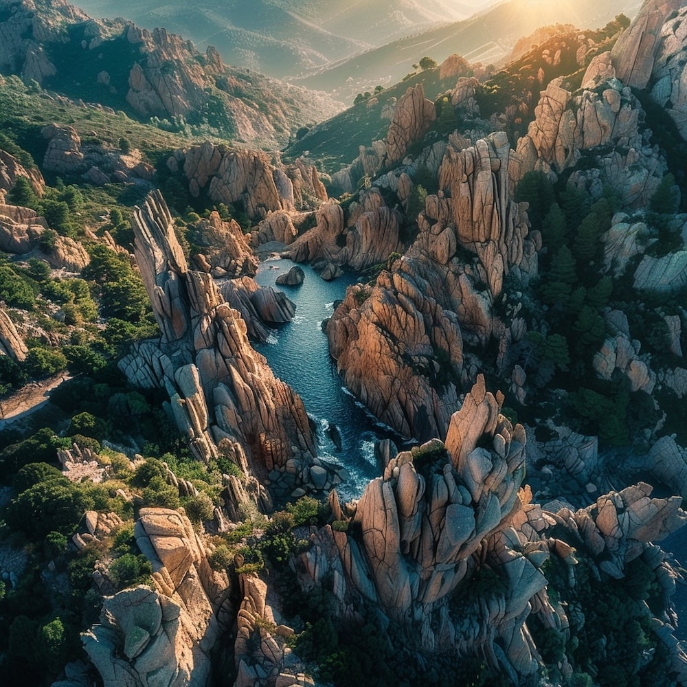 Square Landscape Canvas