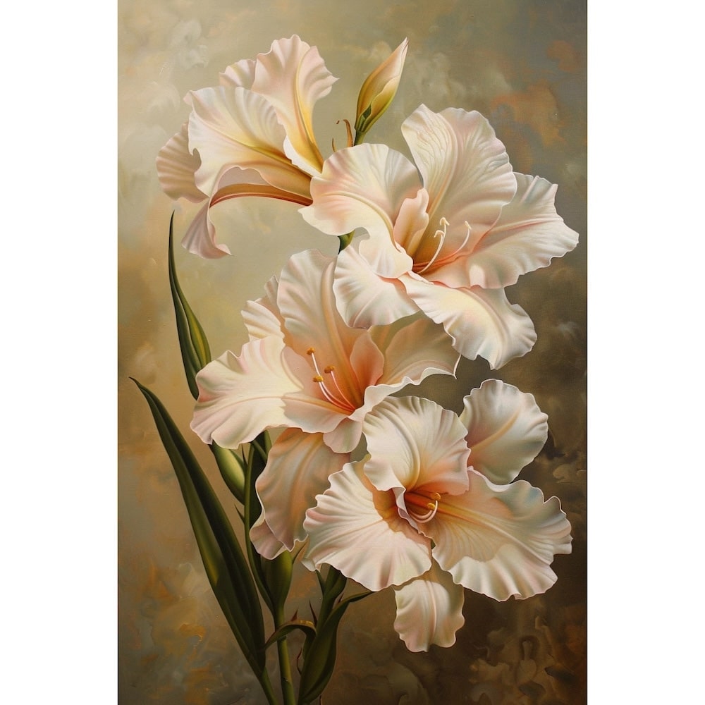Old Flower Canvas