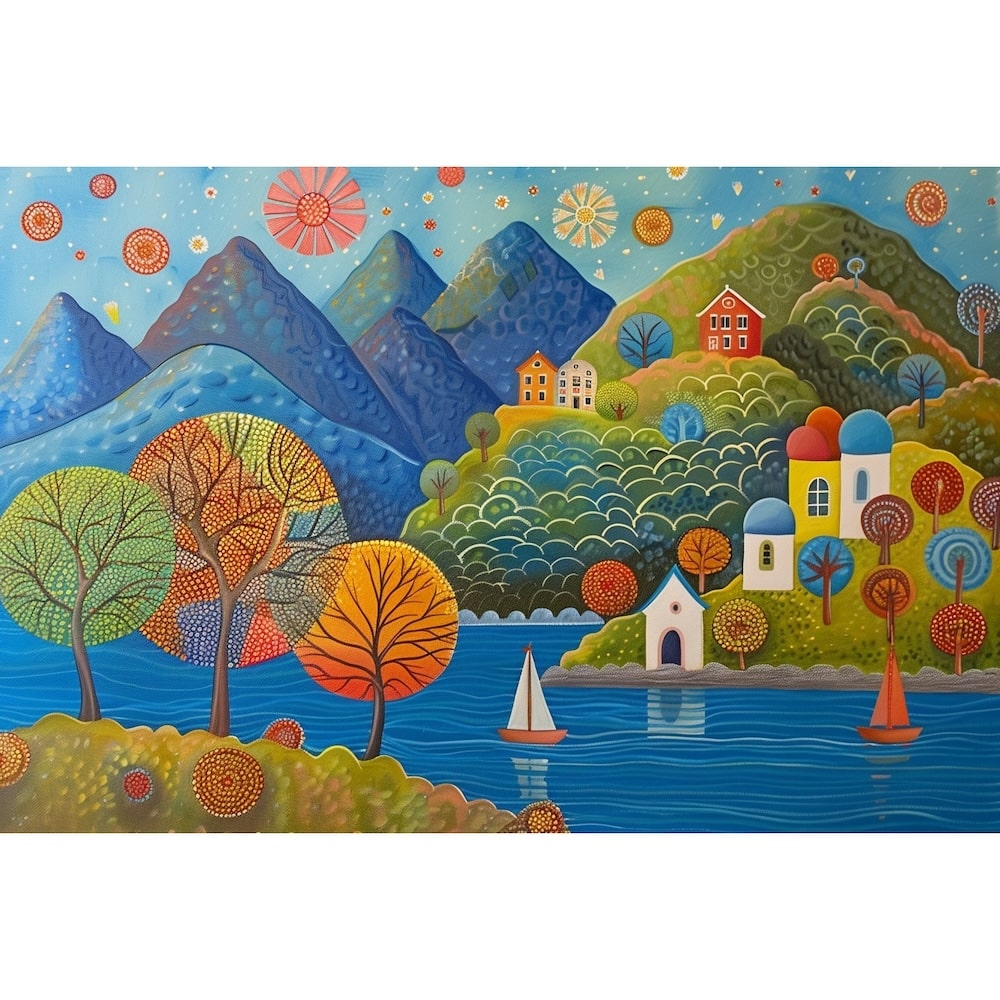 Scenery Canvas on Canvas
