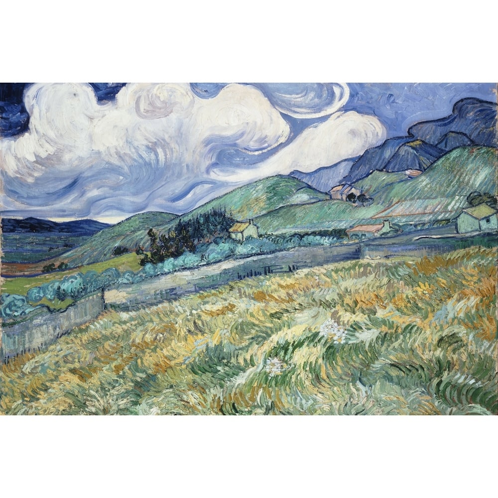 Landscape Canvas by Van Gogh
