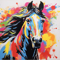 Thumbnail for Horse Canvas Pop Art