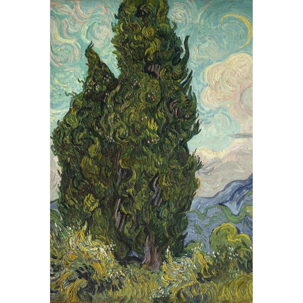 Van Gogh Canvas of Trees