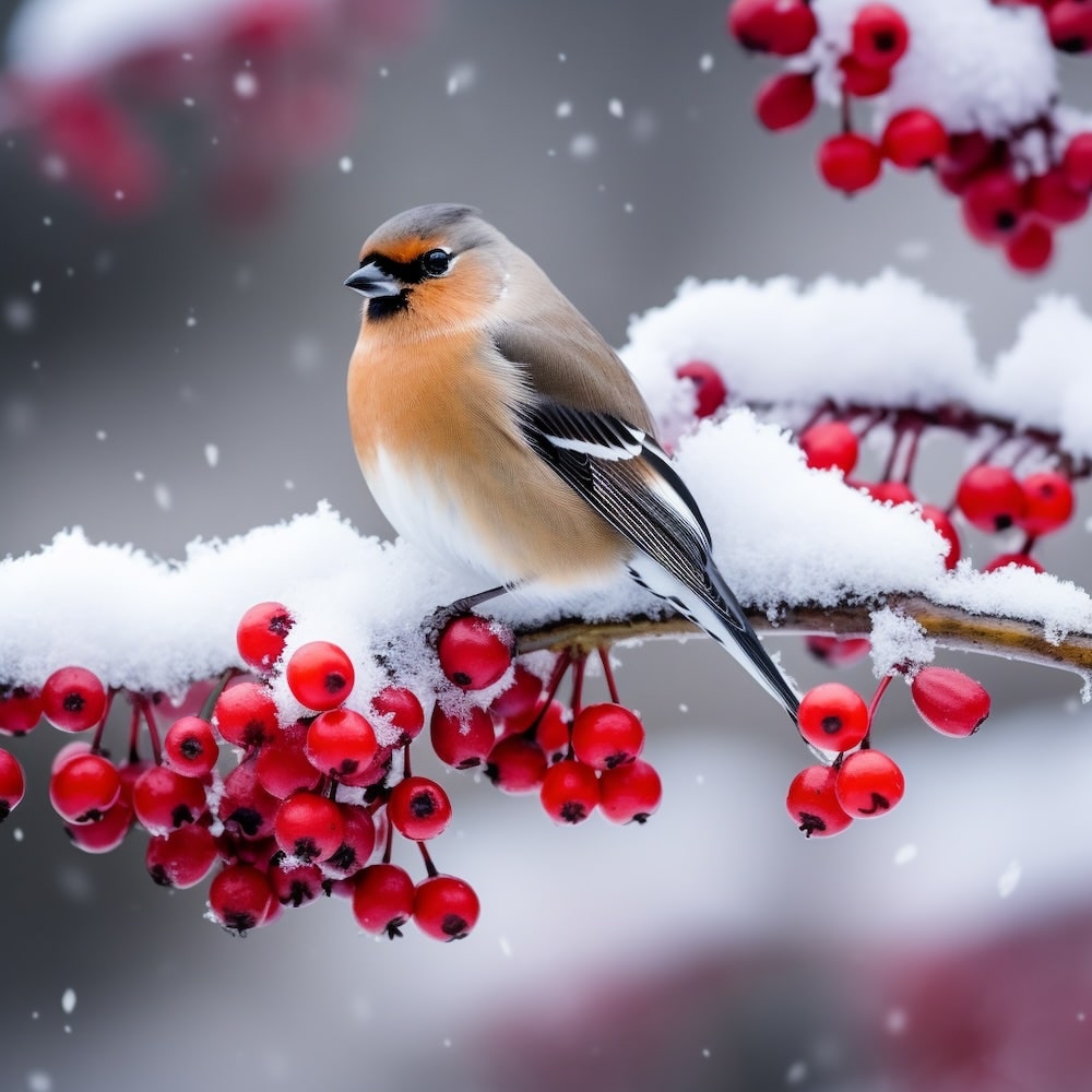 Christmas Snow Canvas