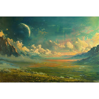 Thumbnail for Modern Landscape Canvas Artist