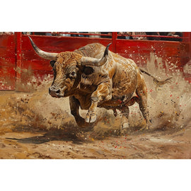 Spanish Bull Canvas