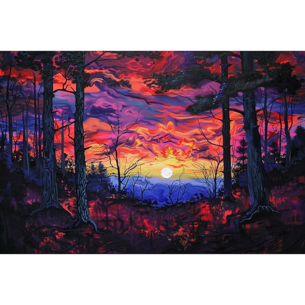 Painting Sunset Canvas