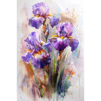 Thumbnail for Modern Abstract Canvas of Flowers