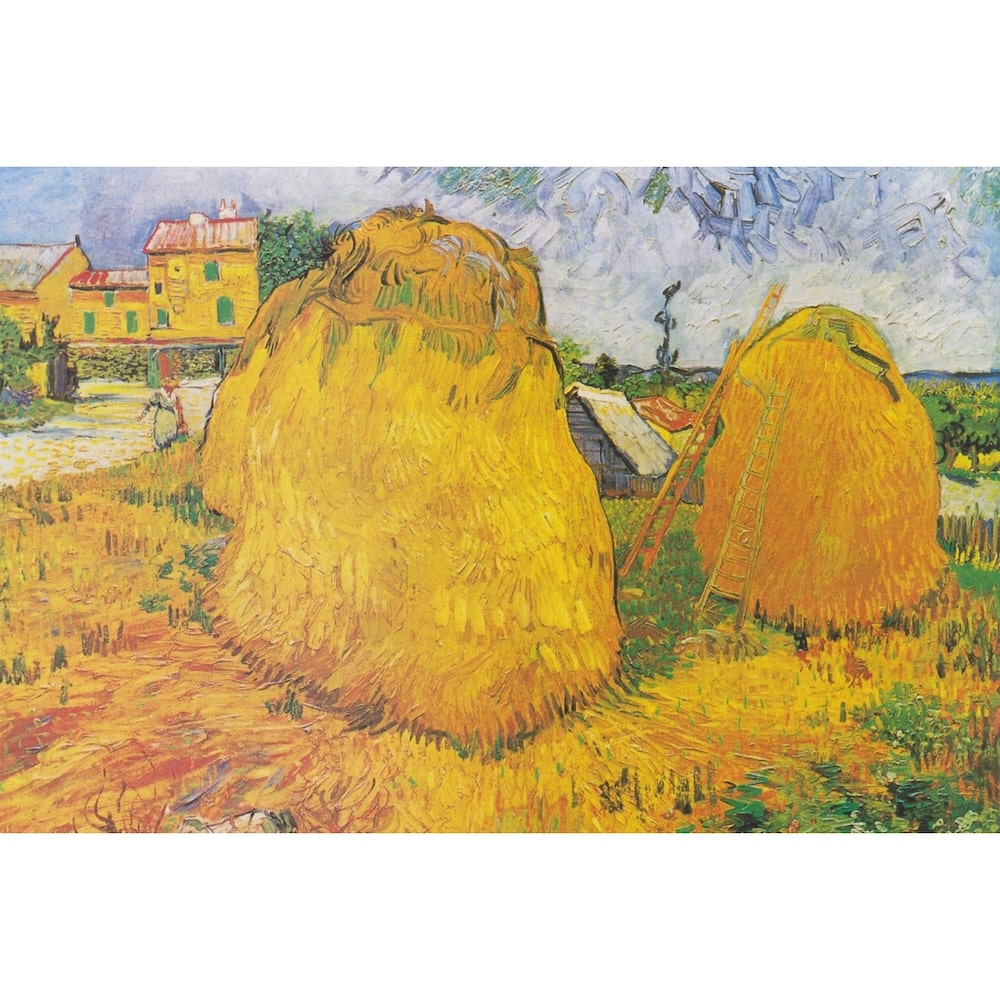 Famous Landscape Canvas by Van Gogh